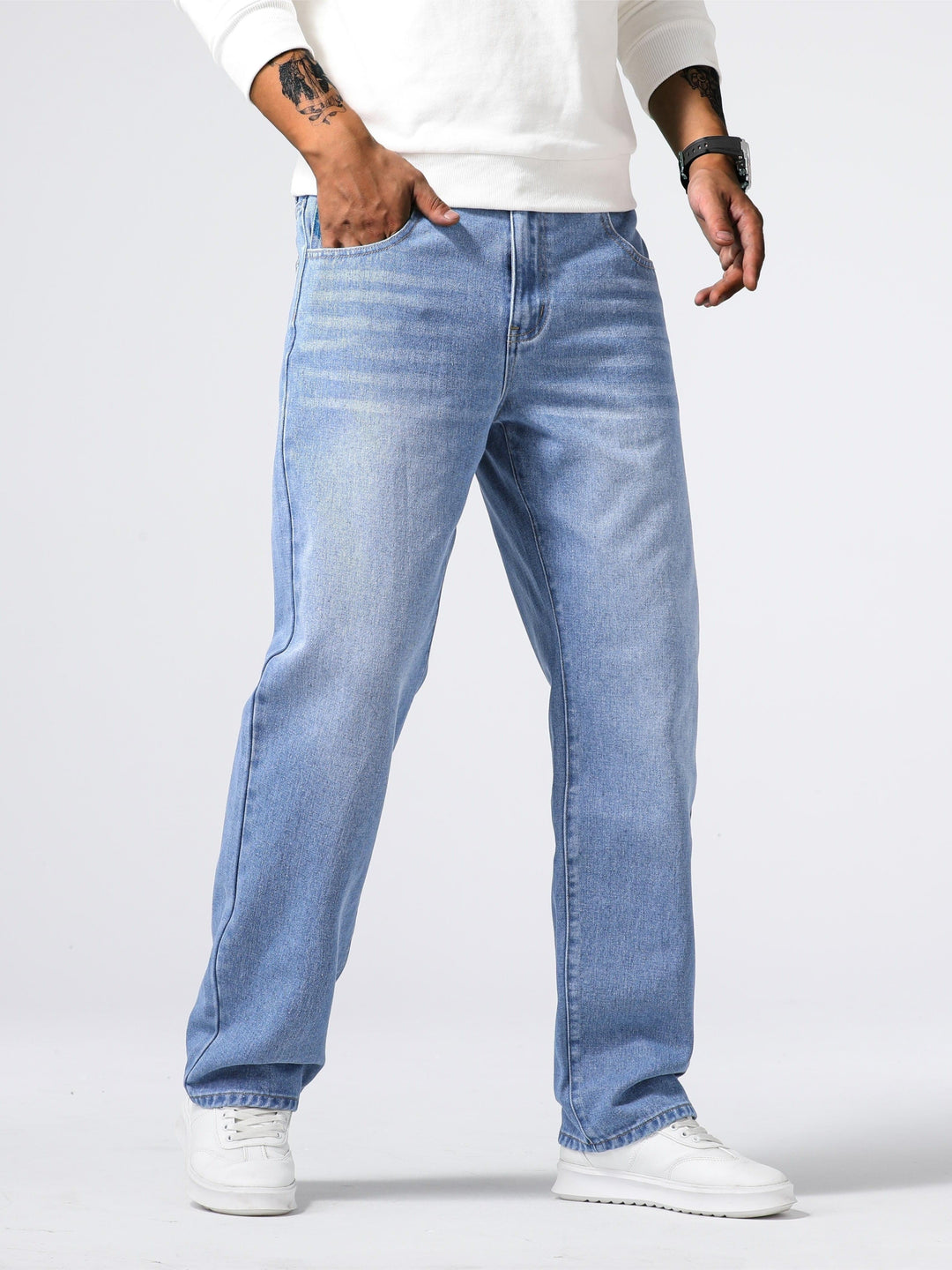 Casual Street Style Men's Jeans – Milan