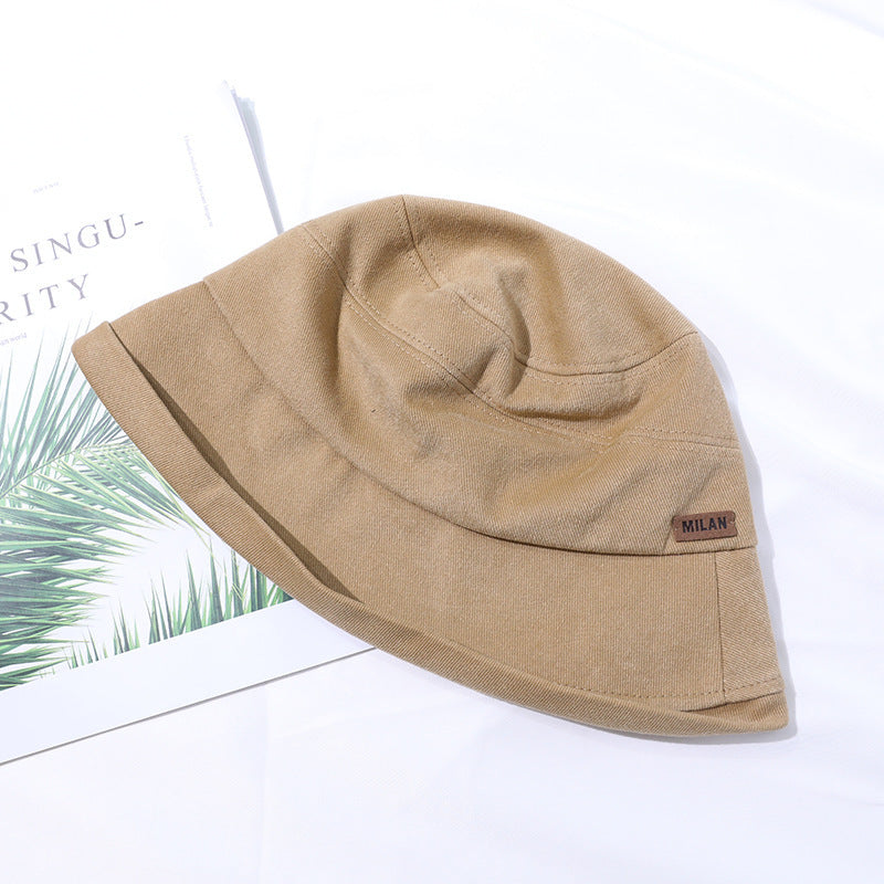 Lightweight autumn bucket hat with fine stitch detailing – HerbstShade