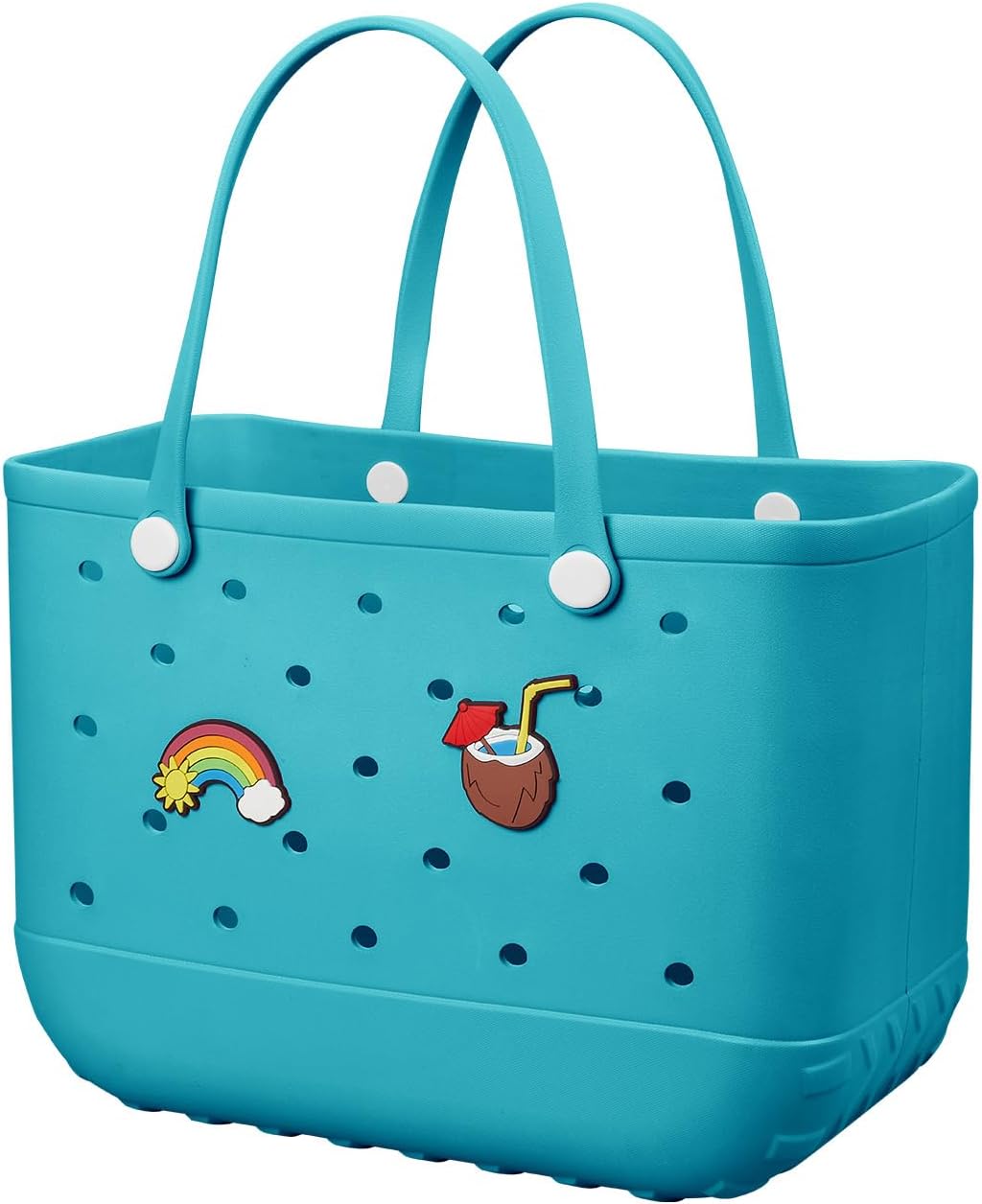 Waterproof EVA beach bag – large, washable tote for outdoor autumn walks
