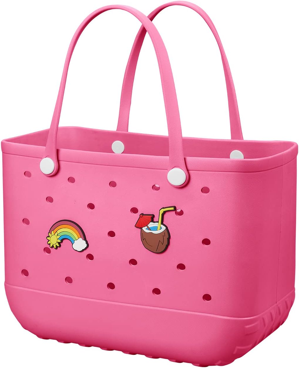 Waterproof EVA beach bag – large, washable tote for outdoor autumn walks