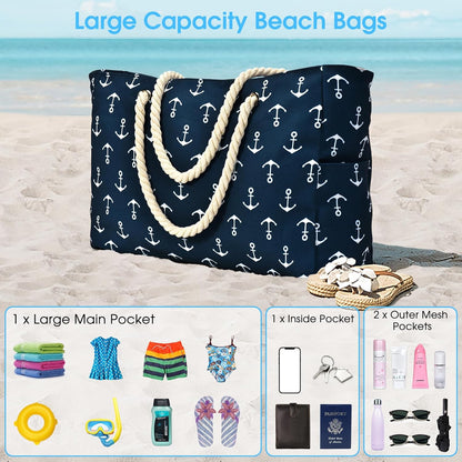 Large waterproof zipped bag for work and leisure