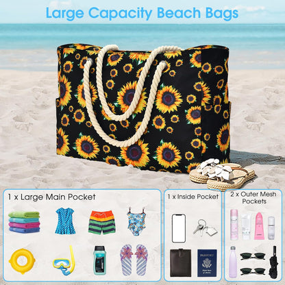 Large waterproof zipped bag for work and leisure
