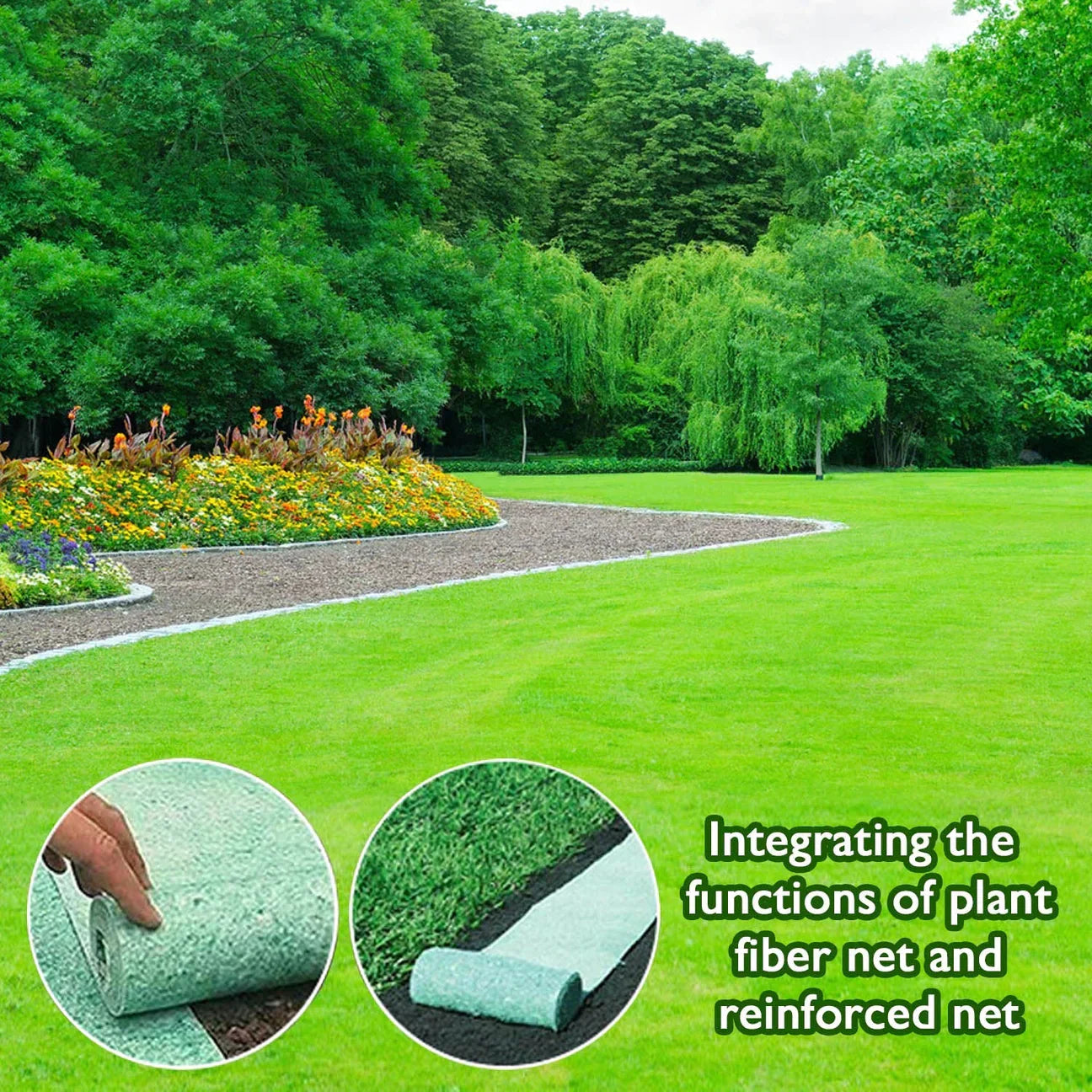 Biodegradable Grass Seed Mat - Verdi