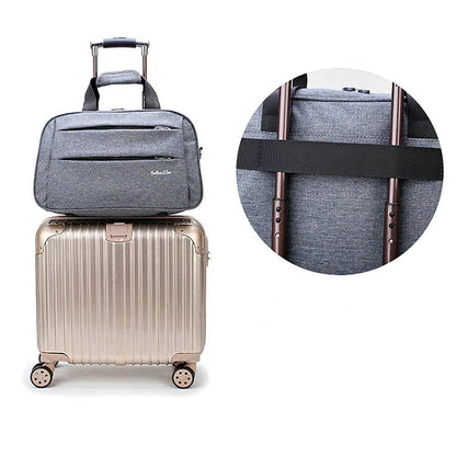Reversible hand luggage bag