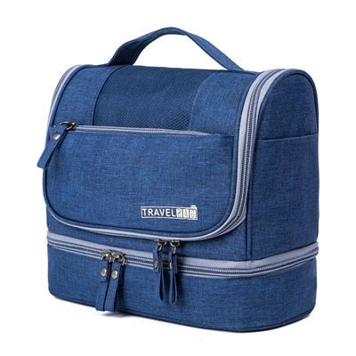 Large Hanging Toiletry Bag Organiser – Travel Case with Multiple Compartments
