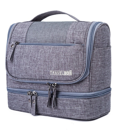 Large Hanging Toiletry Bag Organiser – Travel Case with Multiple Compartments