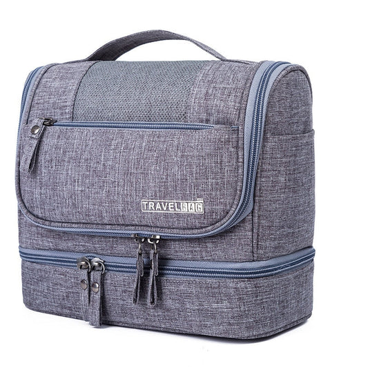 Large Hanging Toiletry Bag Organiser – Travel Case with Multiple Compartments