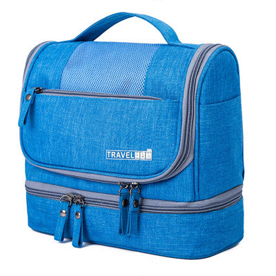 Large Hanging Toiletry Bag Organiser – Travel Case with Multiple Compartments