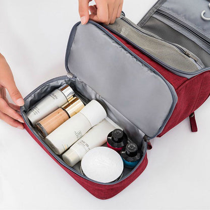 Large Hanging Toiletry Bag Organiser – Travel Case with Multiple Compartments