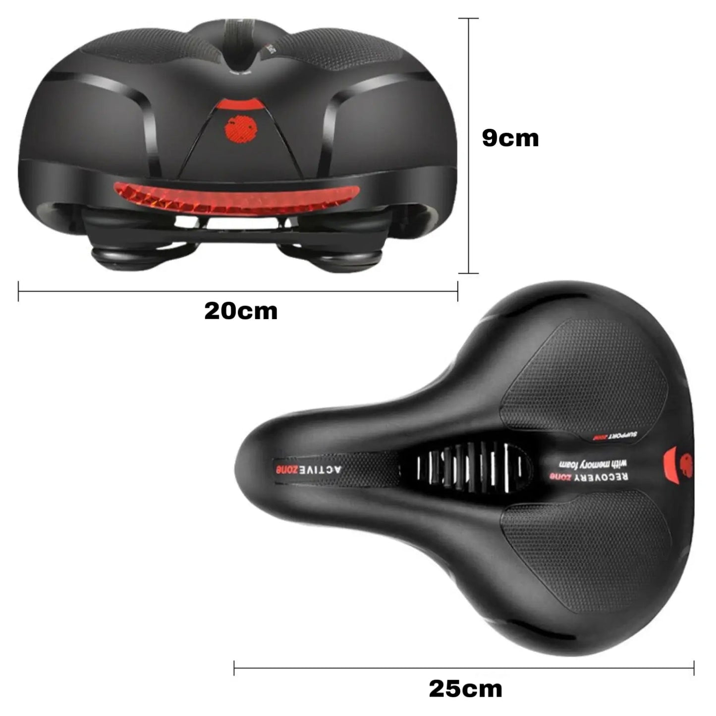 Ultra-comfortable Bike Saddle - CloudRide Pro