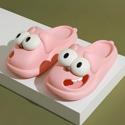 Cartoon slippers with comfort and character - PawJoy Cozy Pup slippers