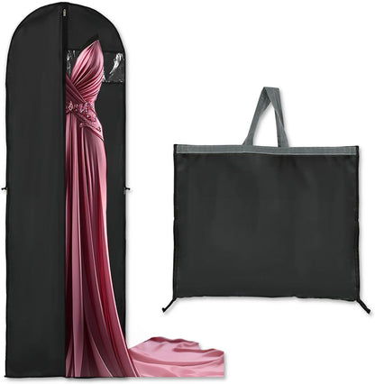 Long garment storage cover – 180 cm garment bag with zip and viewing window for autumn (Buy 1, Get 1 FREE)