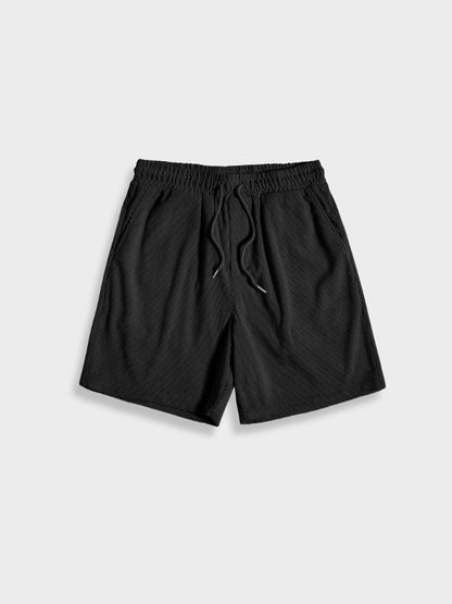 Men's corduroy shorts with button fastening – Sven