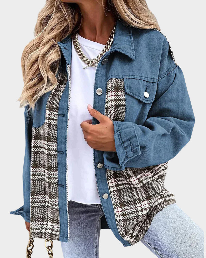 Women's denim jacket with modern chic – Amélie