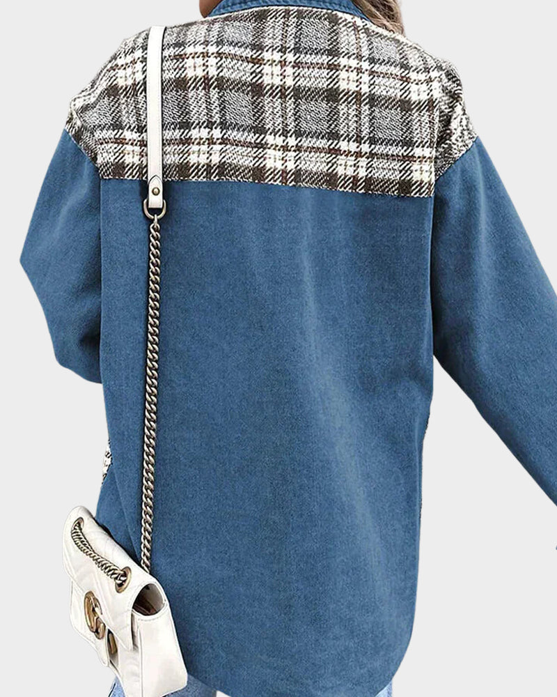 Women's denim jacket with modern chic – Amélie