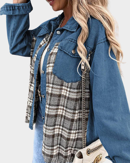 Women's denim jacket with modern chic – Amélie