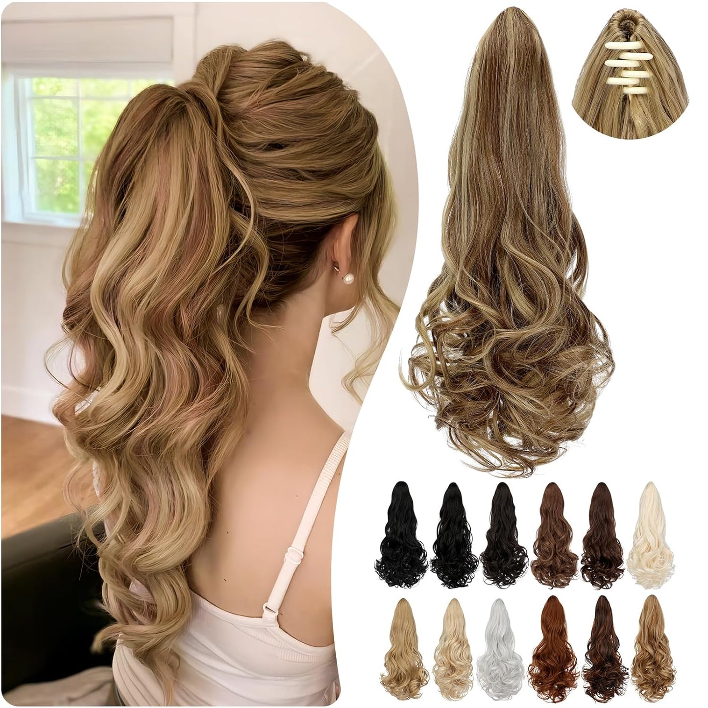 Hair extension Ponytail 55 cm – Veloura