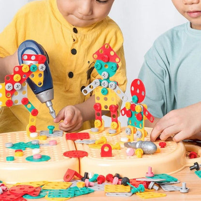 Portable Construction Box for Children - BuildiBox