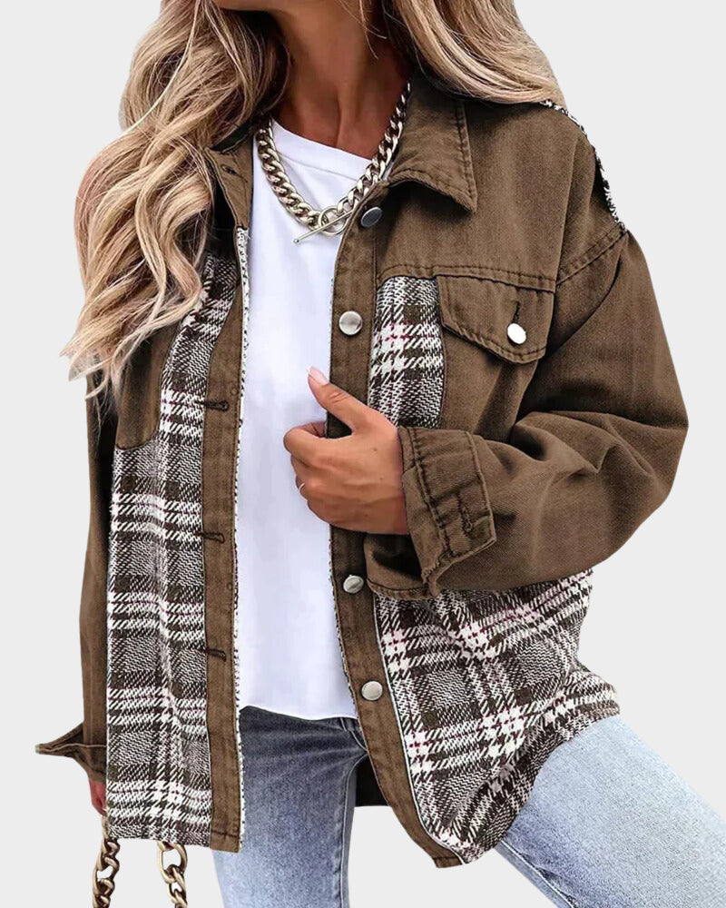 Women's denim jacket with modern chic – Amélie