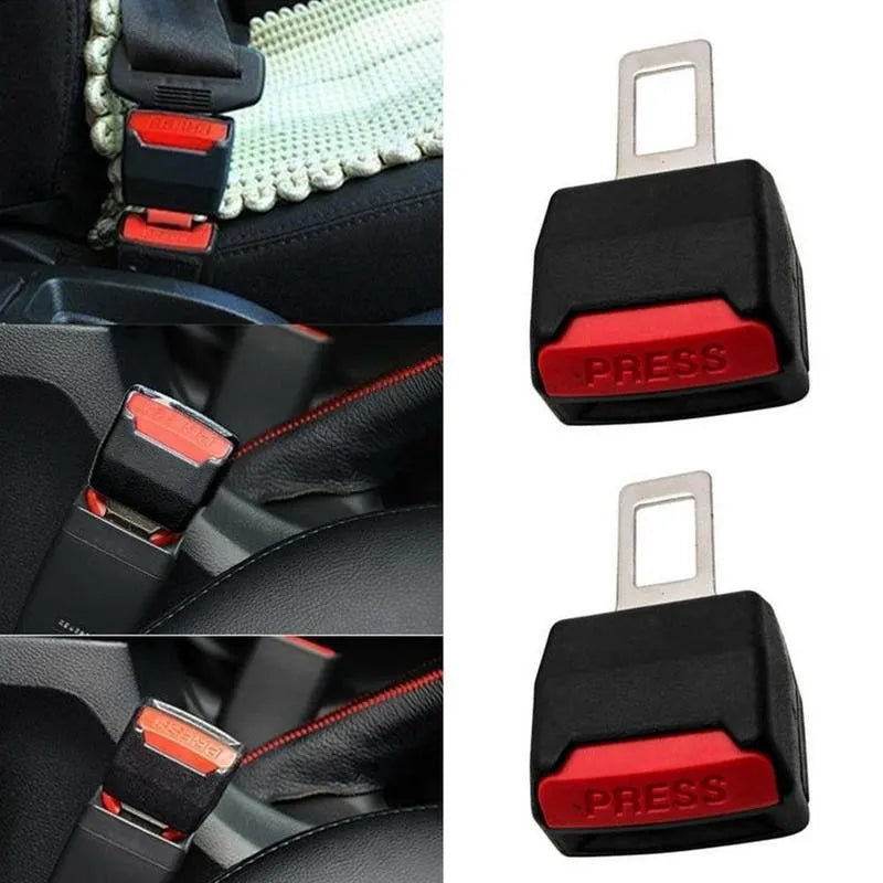 Collage of the two inserts on a white background beside three views of one fitted in car seats 5