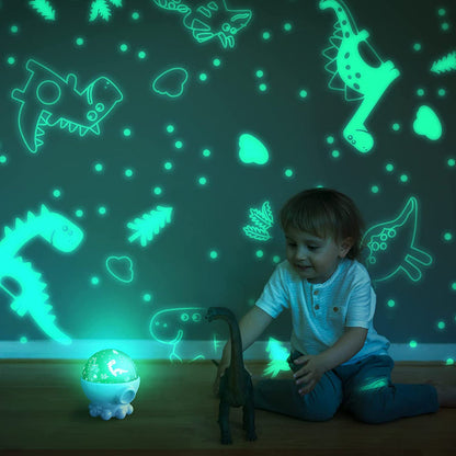 LED Night Light with Ocean & Starry Sky Projection + Music Function - DreamAura