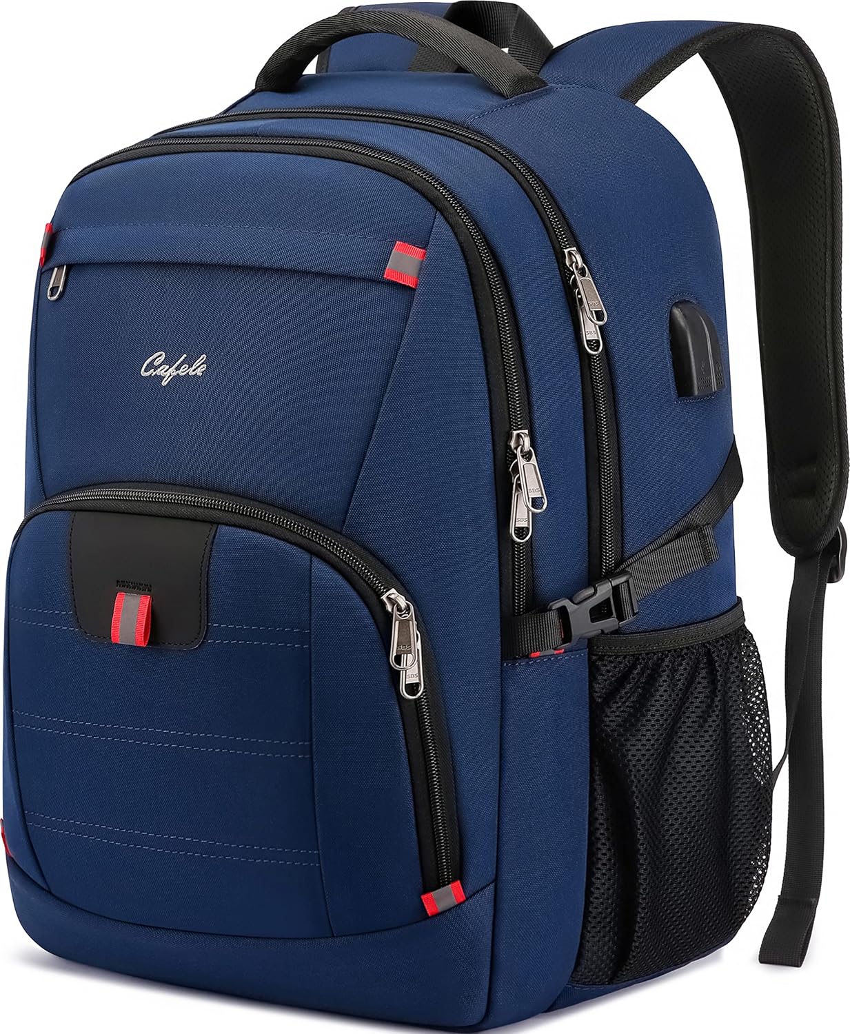 Waterproof laptop backpack with USB port and anti-theft design – TechPro