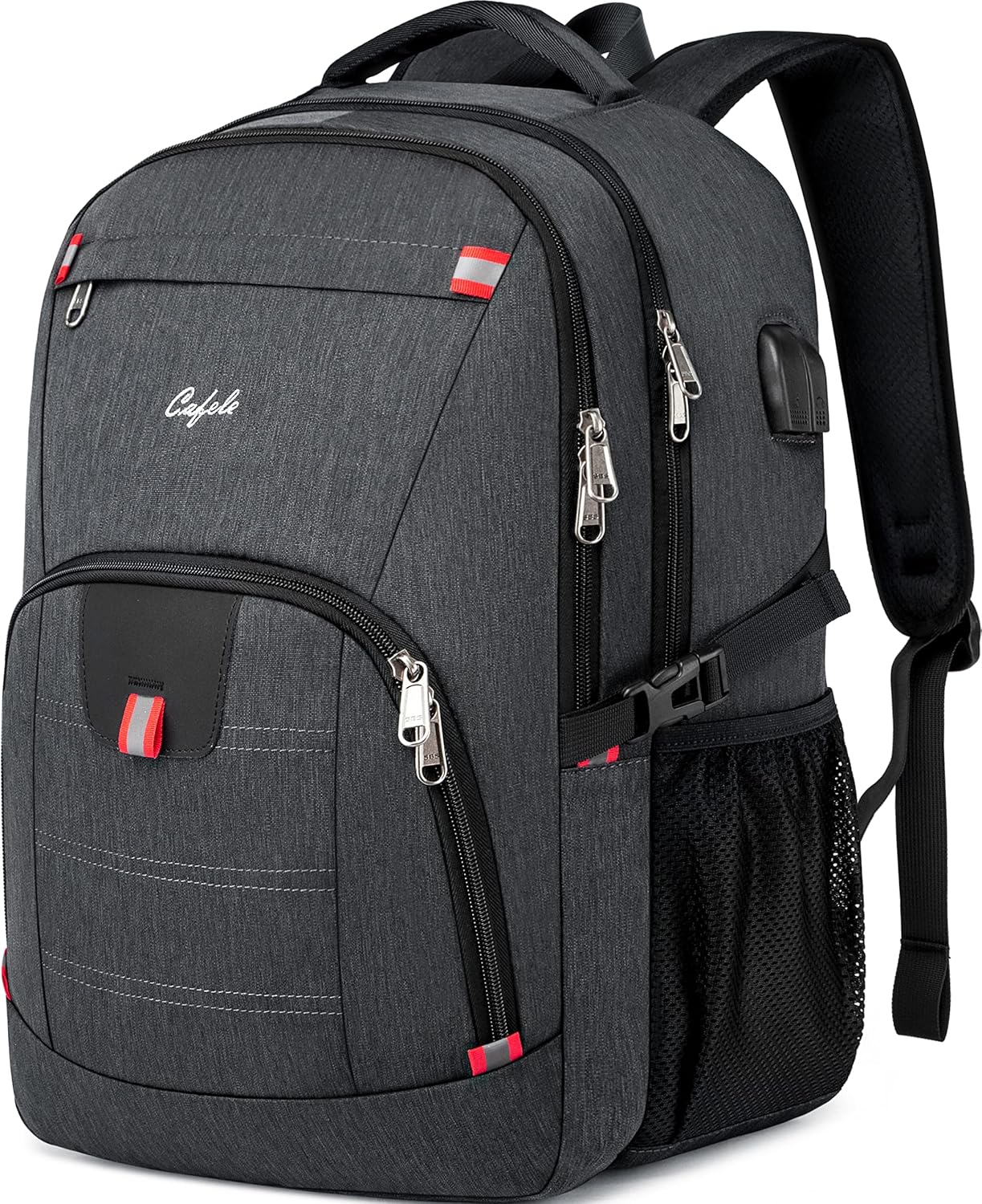 Waterproof laptop backpack with USB port and anti-theft design – TechPro