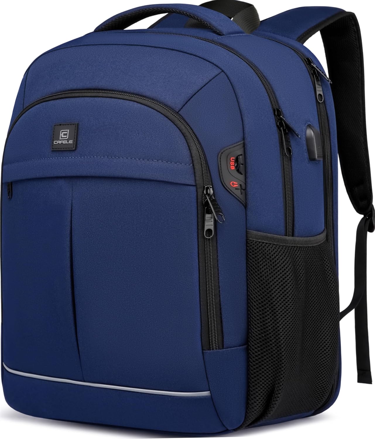Waterproof laptop backpack with USB port and anti-theft design – TechPro