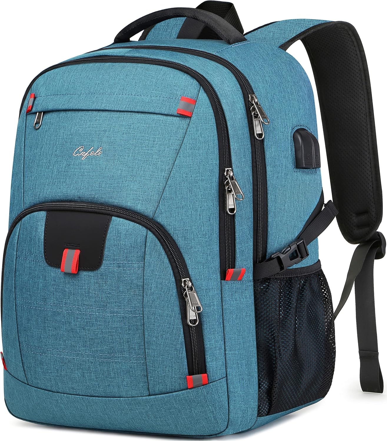 Waterproof laptop backpack with USB port and anti-theft design – TechPro