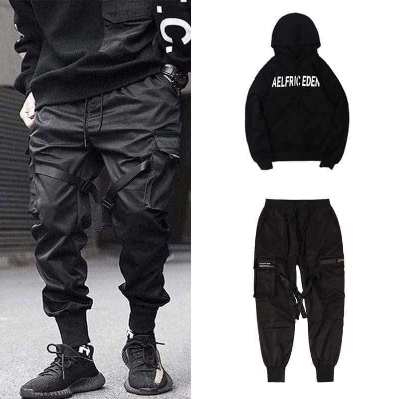 Multi-Pocket Hip-Hop Men's Cargo Pants – Dante