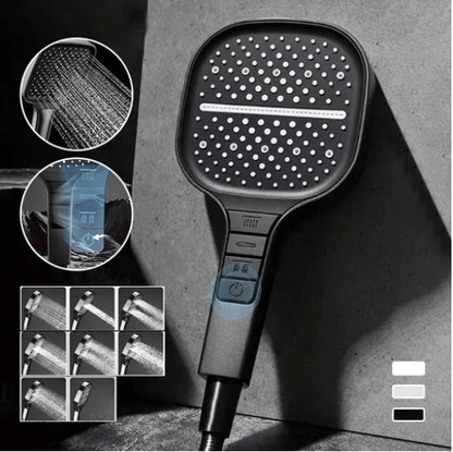 Luxury Shower Head with 7 Settings – HydraLux