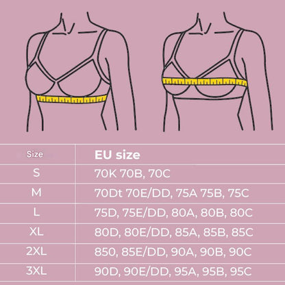Seamless bralette bra with V-neck – buy 1, get 1 free – Clara