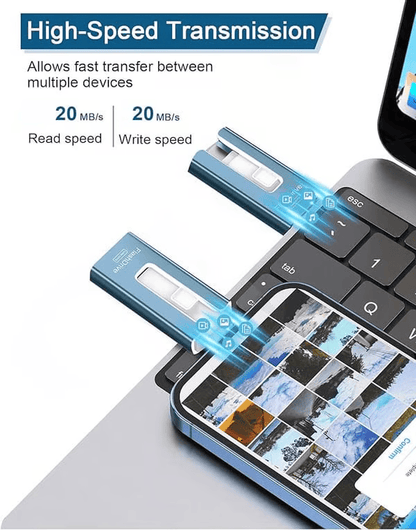 4-in-1 Memory Stick - Extra Storage Space for Your Phone 16
