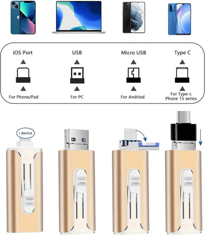 4-in-1 Memory Stick - Extra Storage Space for Your Phone 17