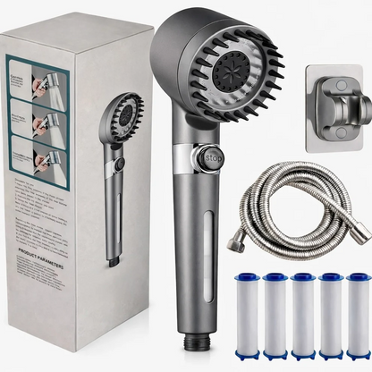 Filtered Shower Head with 5 Filters 1