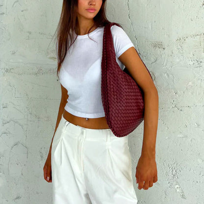 Braided Design Bag - Sophia