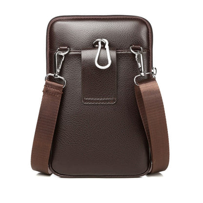 Men's PU leather shoulder bag