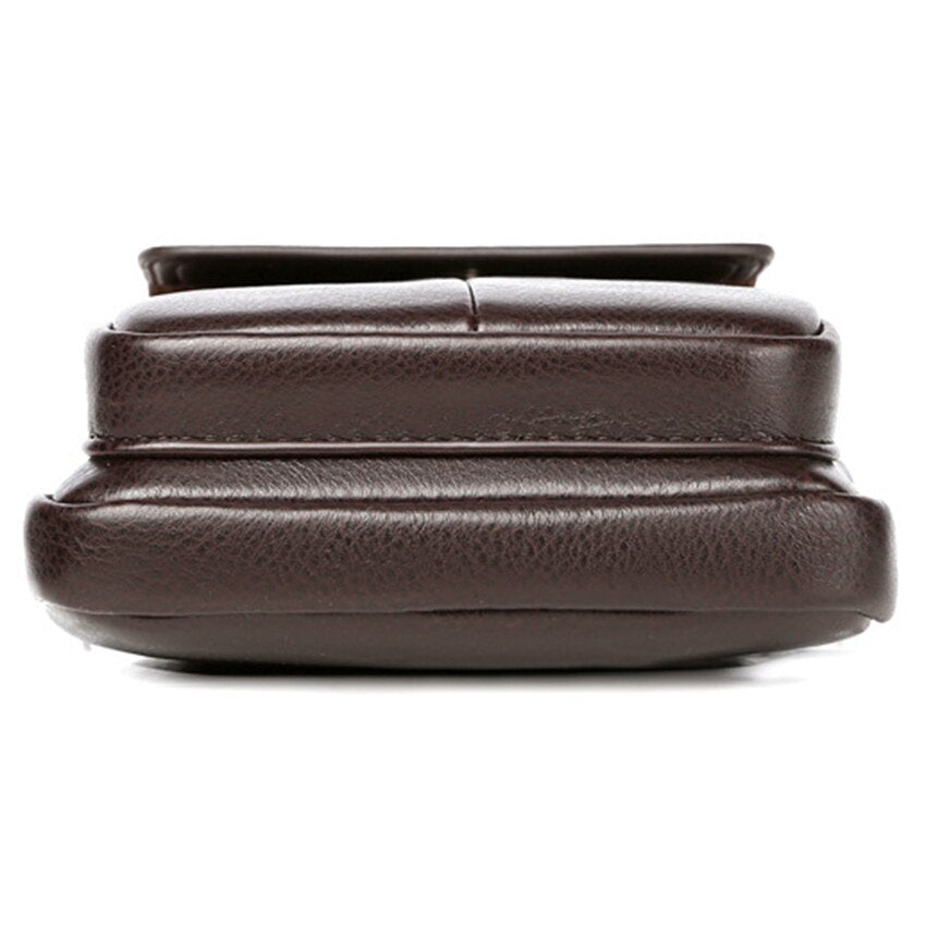 Men's PU leather shoulder bag