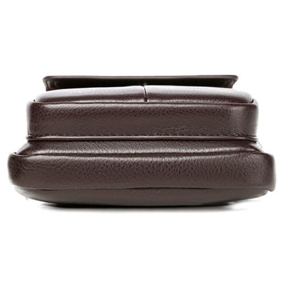 Men's PU leather shoulder bag