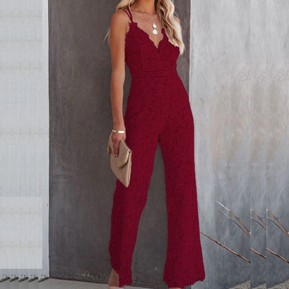 Airy & Fashionable Women's Ibiza Jumpsuit with High Waist – Amira