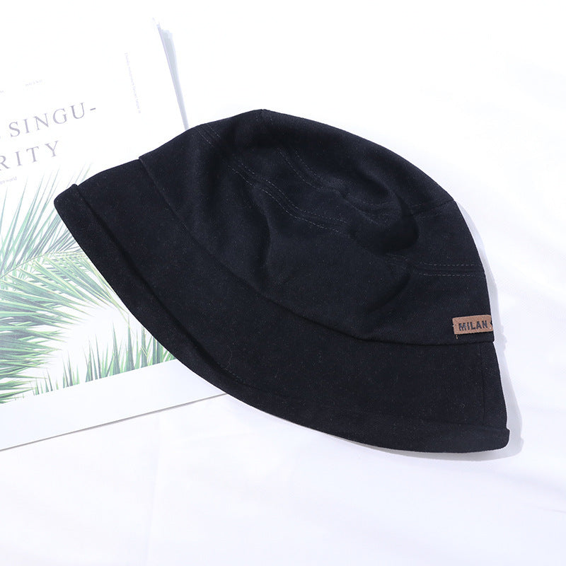 Lightweight autumn bucket hat with fine stitch detailing – HerbstShade