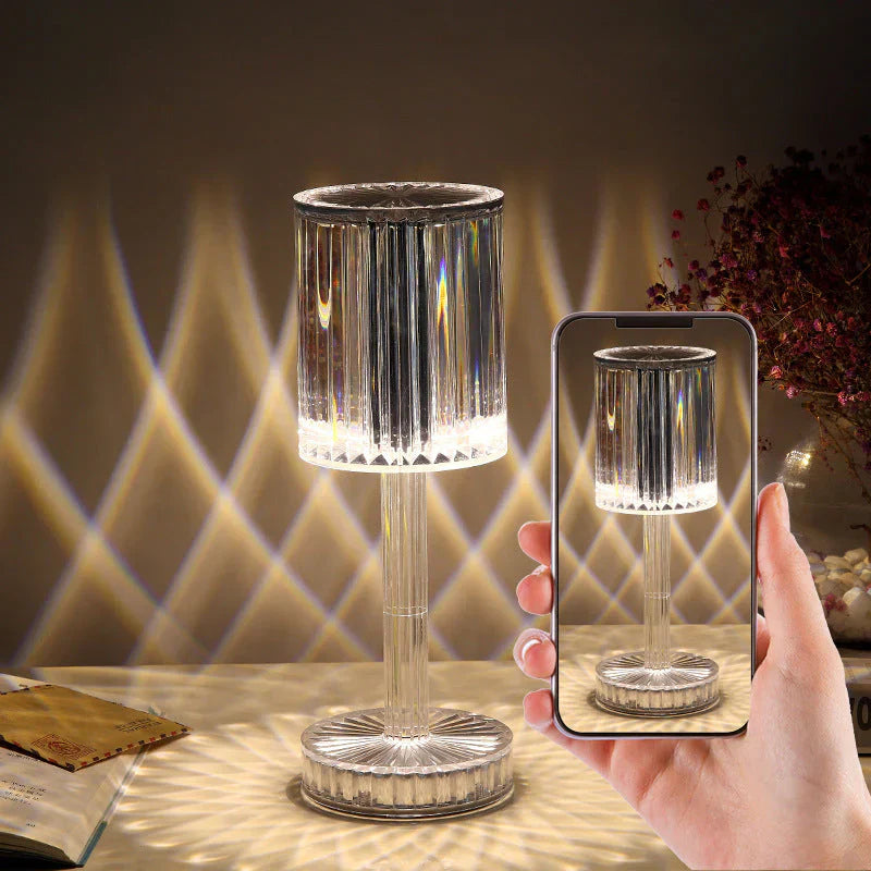 Dimmable Crystal Table Lamp with Modern Lighting - Seraphine