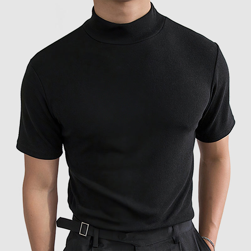 Men's Stretch Cotton Tee - Everyday Casual T-Shirt for All Seasons 4