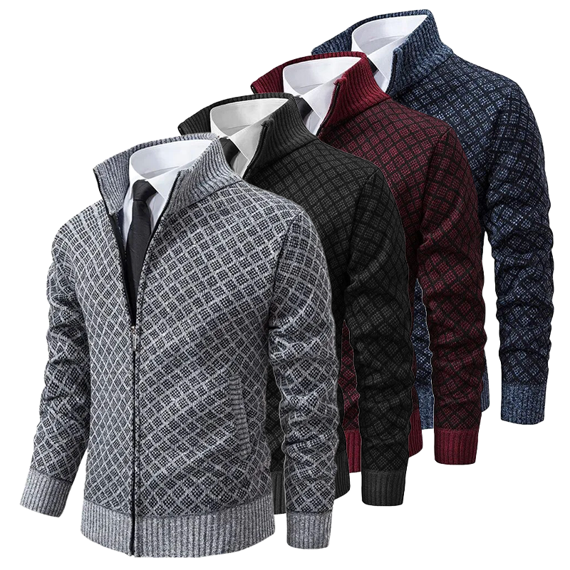 Luxurious Knitted Men's Sweater - Oliver