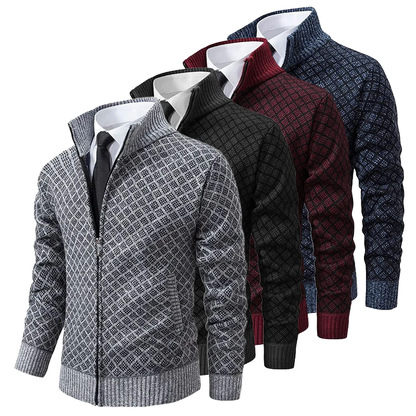 Luxurious Knitted Men's Sweater - Oliver