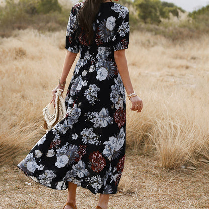 Airy, loose autumn dress – Ismay
