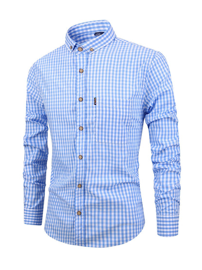 Checked Men’s Shirt with Comfortable Fit - Jules