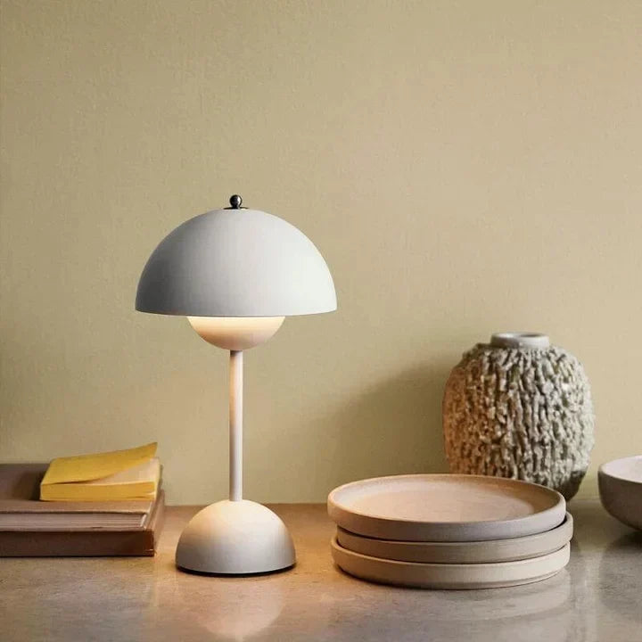 Rechargeable USB Table Lamp | 3-Level Dimmable 2700K, CRI 90+ | IP44 1