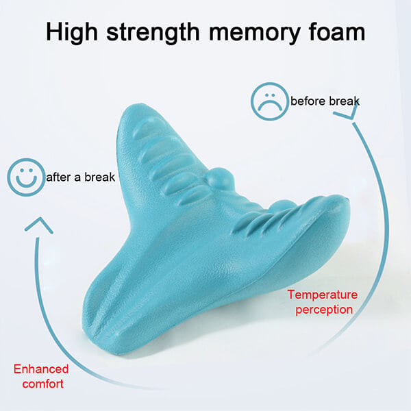 Ergonomic Neck Massage Cushion without Power – NeckEase Stretch
