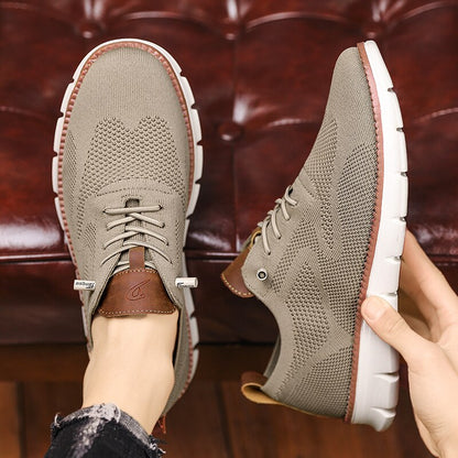 Men's breathable mesh autumn shoes – Colin